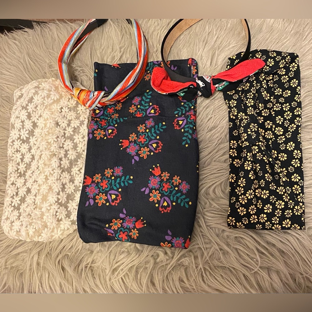 Colorful Floral and Patterned Headbands